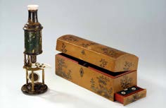 Microscope Chalres Bonnet, Musée d'Histoire des Sciences de Genève